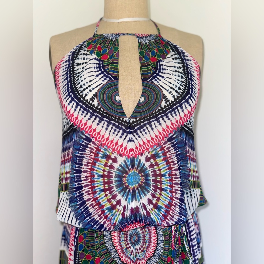 NWT - Ramy Brooke Halter Maxi dress size M